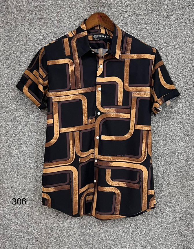 Versace Hawaii Print Shirt 306
