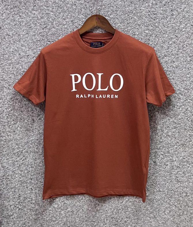 Polo Ralph Lauren Print Tshirt Rust