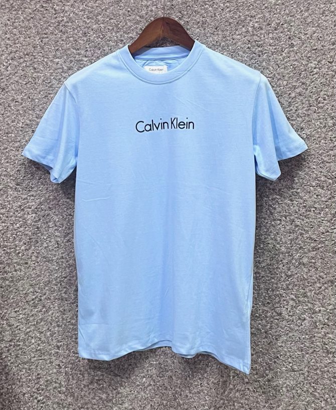 Calvin Klein Print Tshirt Sky