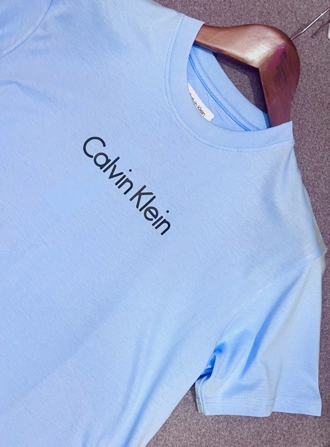 Calvin Klein Print Tshirt Sky - Image 2