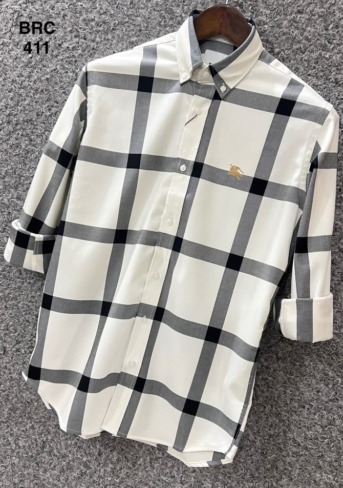 Burberry Check Shirt 411 - Image 2