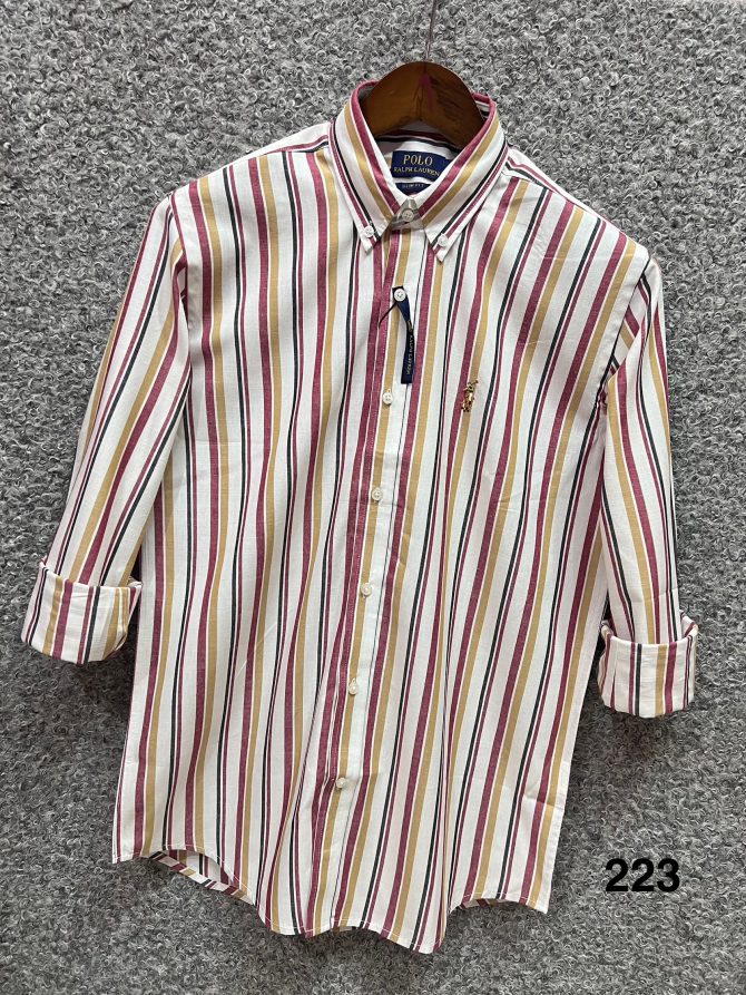 Ralph Lauren Stripe Shirt 223 - Image 2