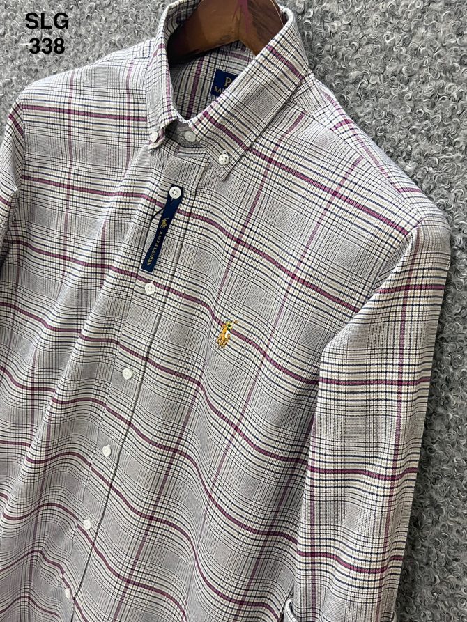 Ralph Lauren Check Shirt 338 - Image 3