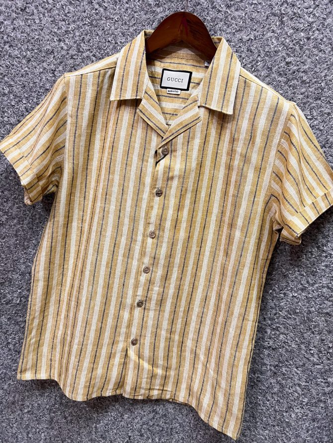 Gucci Cuban Stripe Shirt 271 - Image 2