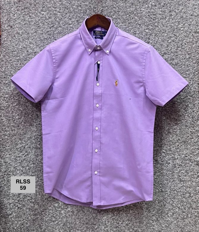Ralph Lauren Half Sleeve Solid Shirt 59