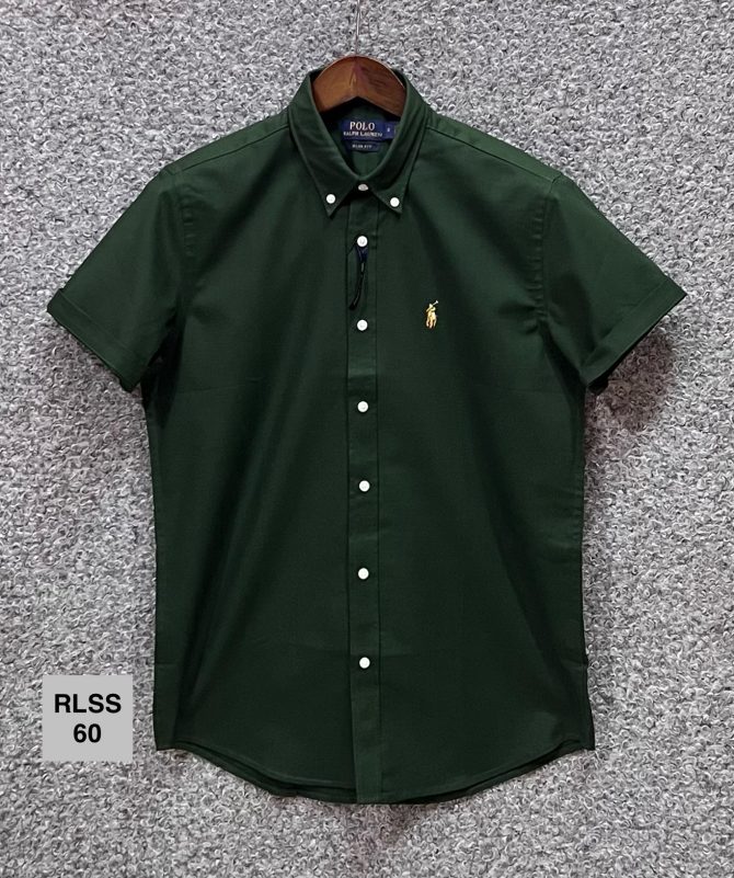 Ralph Lauren Half Sleeve Solid Shirt 60