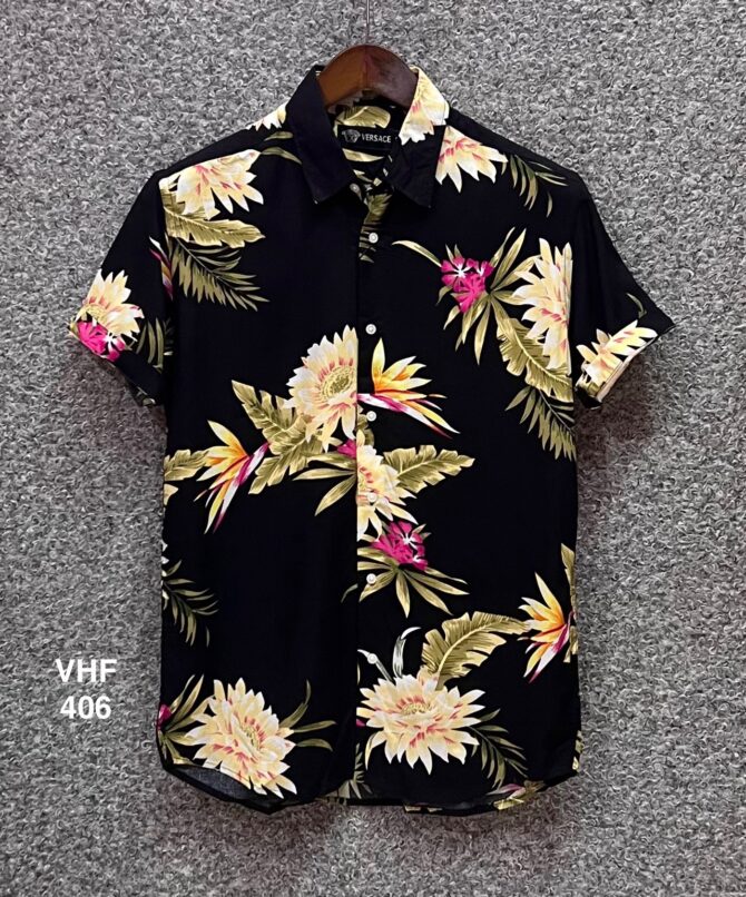 Versace Hawaii Print Shirt 406