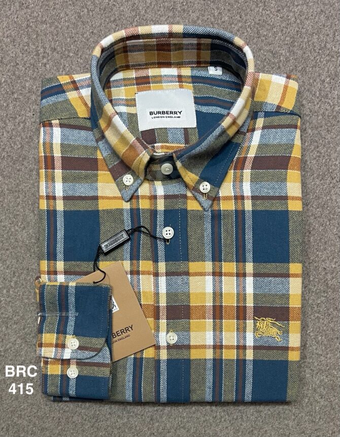 Burberry Check Shirt BRC 415