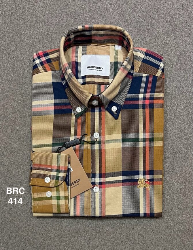 Burberry Check Shirt BRC 414