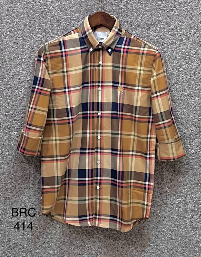 Burberry Check Shirt BRC 414