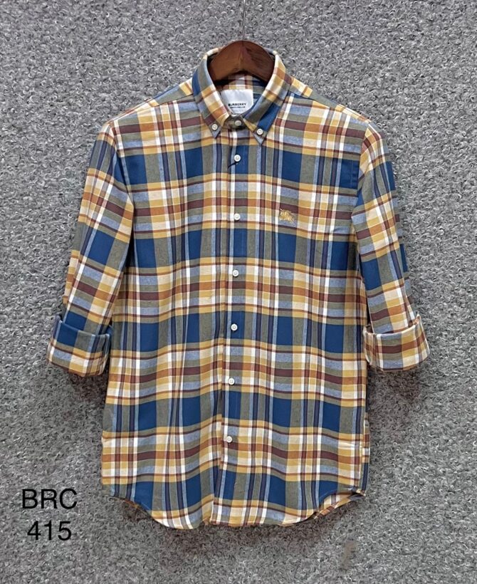 Burberry Check Shirt BRC 415