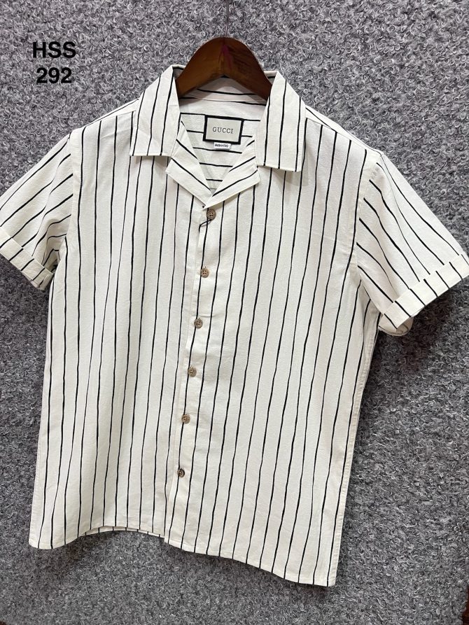 Gucci Cuban Stripe Shirt 292 - Image 2