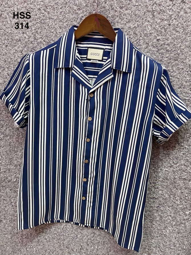 Gucci Cuban Stripe Shirt 314 - Image 2