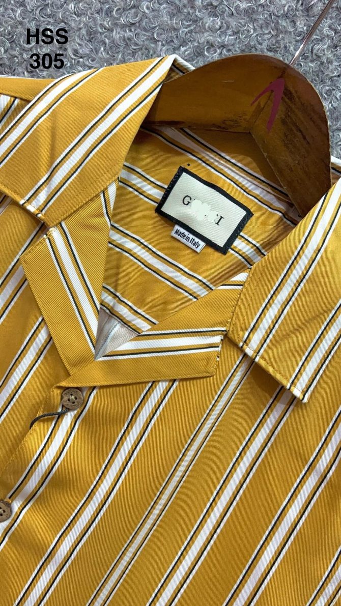 Gucci Cuban Stripe Shirt 305 - Image 2