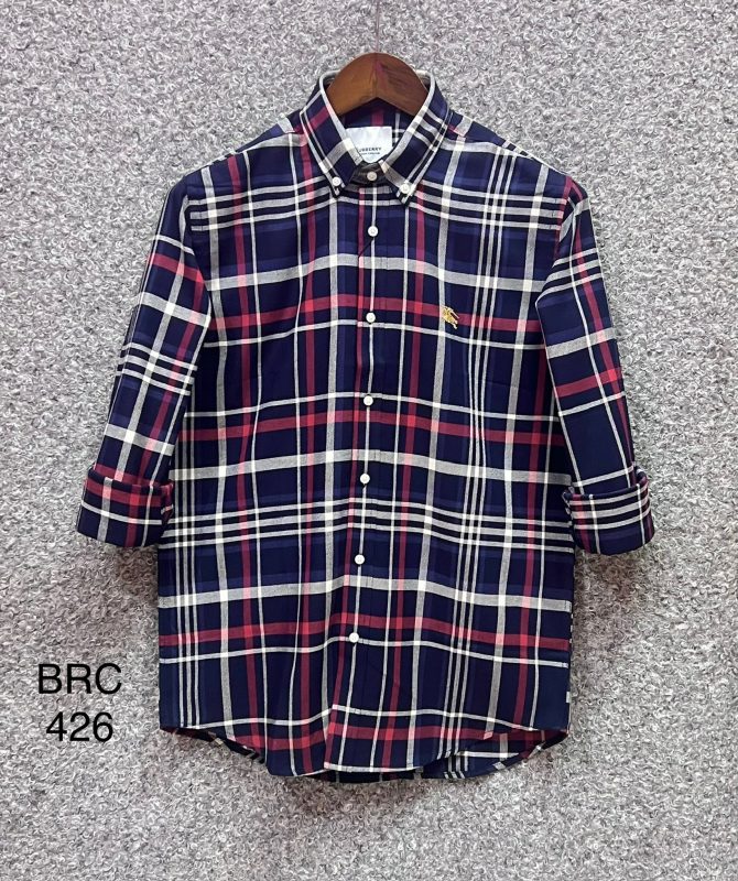 Burberry Check Shirt 426 - Image 2