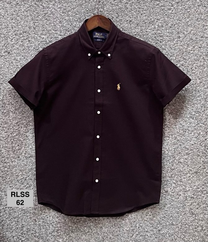 Ralph Lauren Half Sleeve Solid Shirt 62