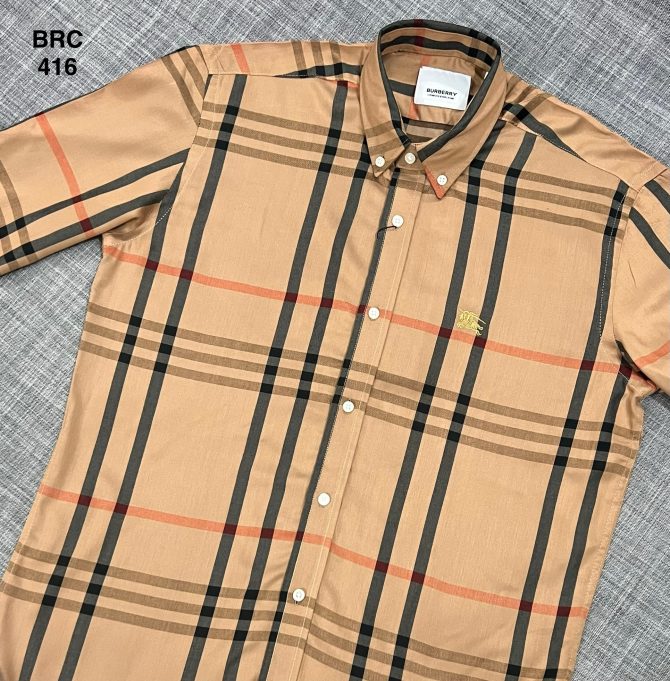 Burberry Check Shirt 416 - Image 2