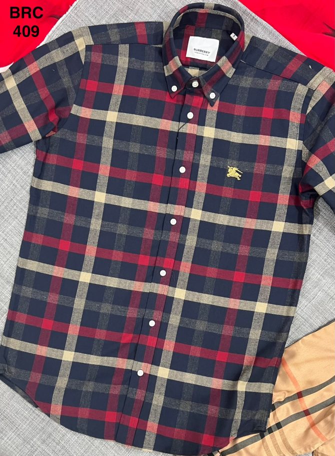 Burberry Check Shirt 409 - Image 3