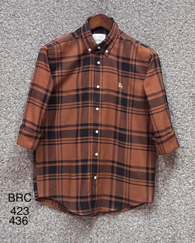 Burberry Check Shirt 423 /  436