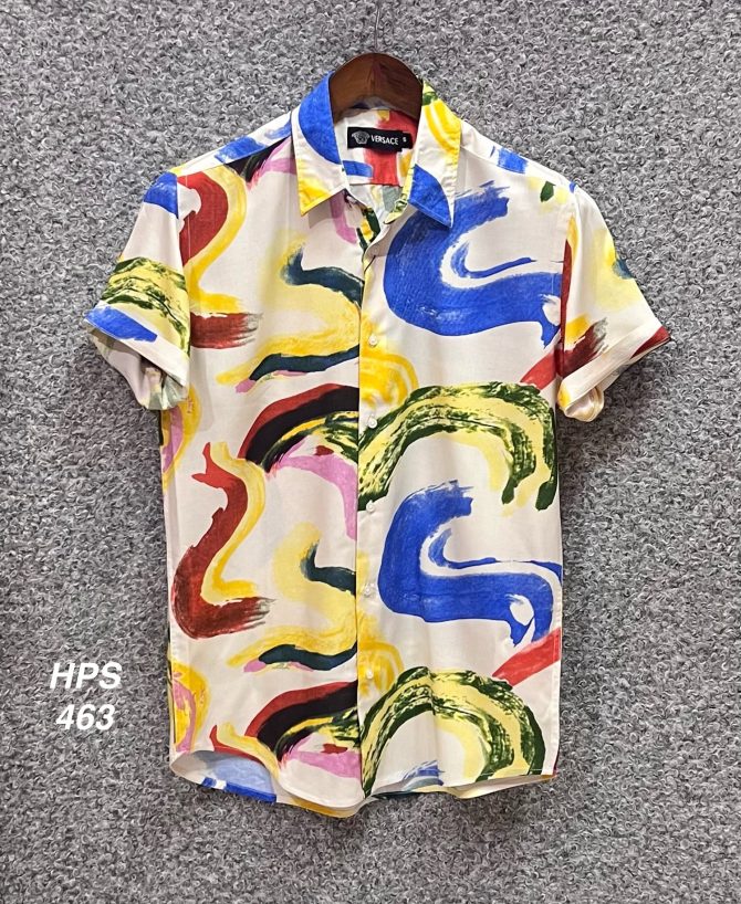Versace Hawaii Print Shirt 463