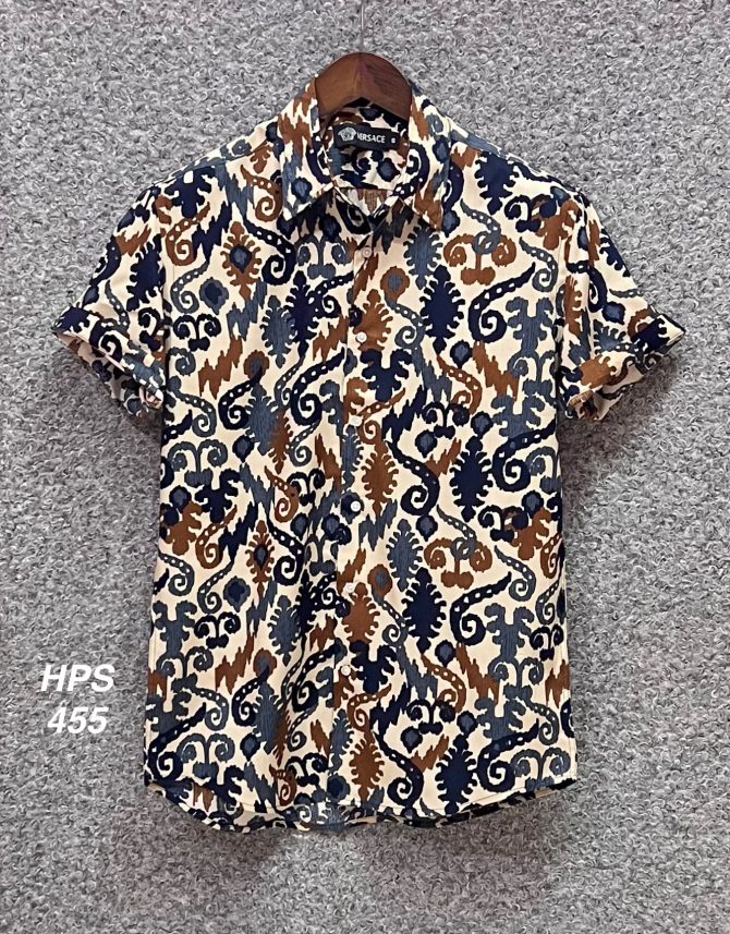Versace Hawaii Print Shirt 455