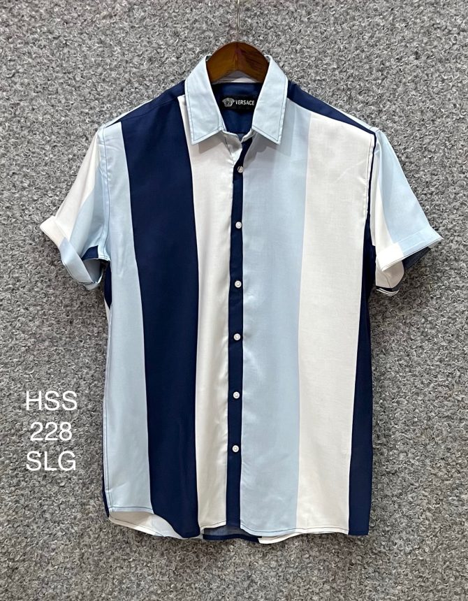 Versace Hawaii Stripe Shirt 228