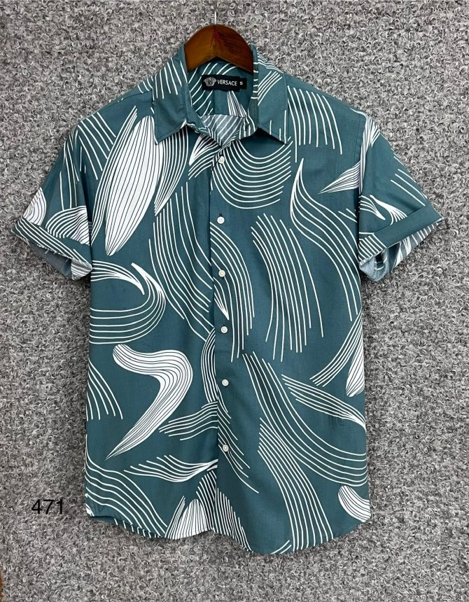 Versace Hawaii Print Shirt 471