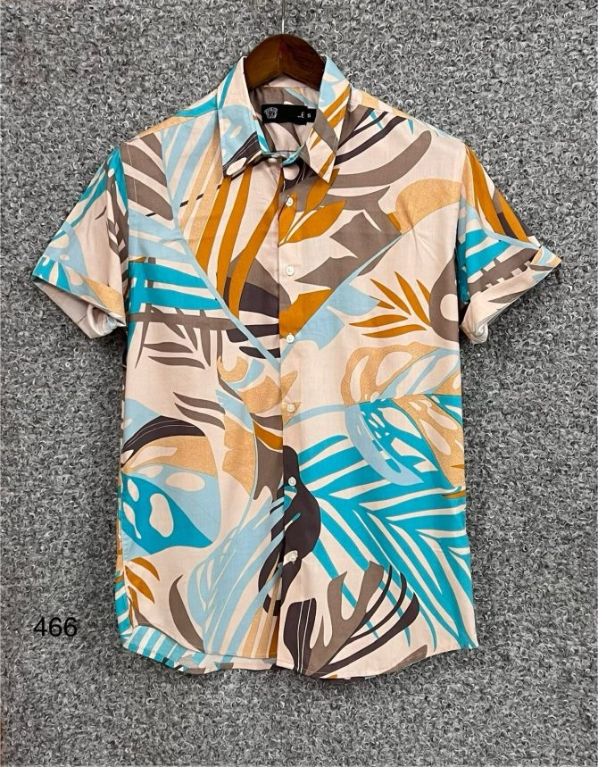 Versace Hawaii Print Shirt 466