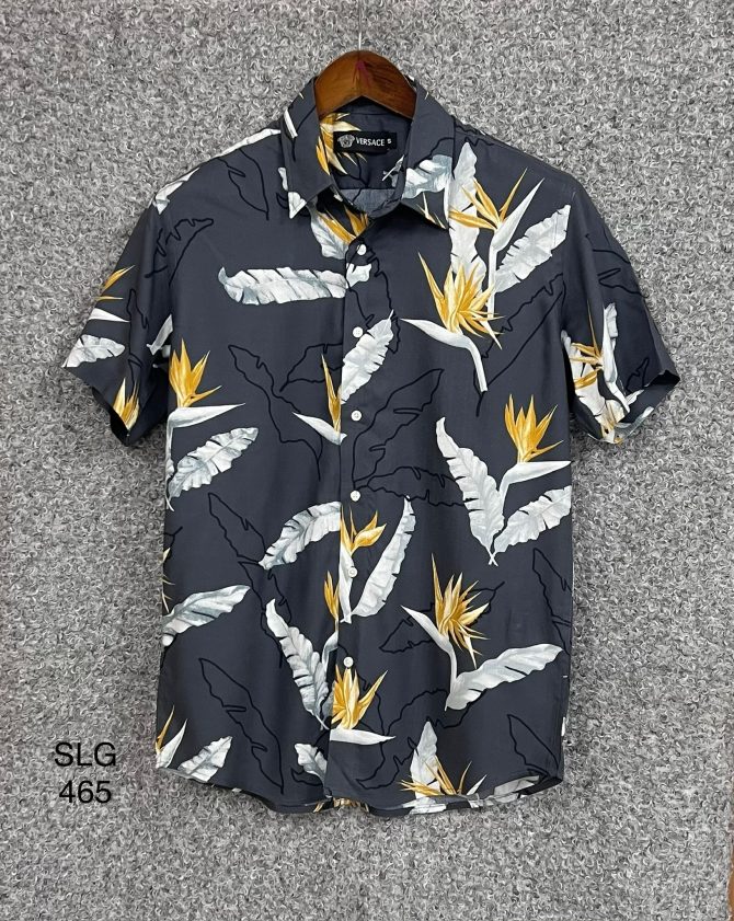 Versace Hawaii Print Shirt 465