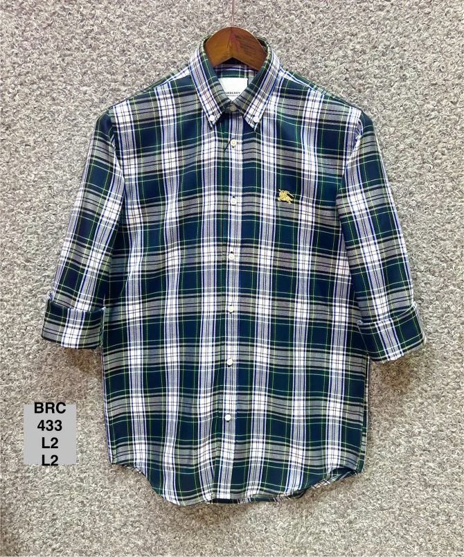 Burberry Check Shirt 433 L2
