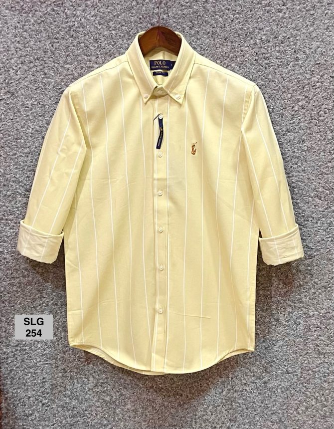 Premium Ralph Lauren Stripe Shirt with box 254 - Image 2