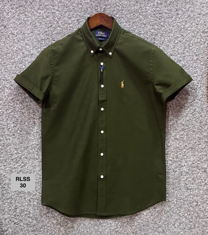 Ralph Lauren Half Sleeve Solid Shirt 30
