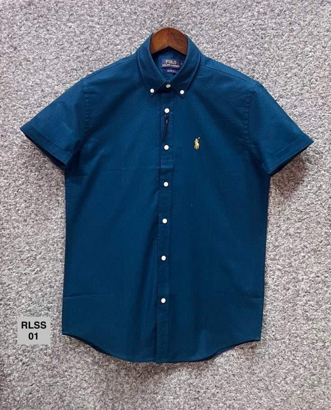 Ralph Lauren Half Sleeve Solid Shirt 01