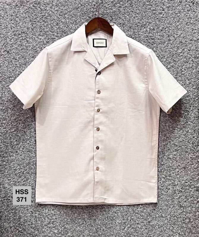 Gucci Cuban Solid Shirt 371