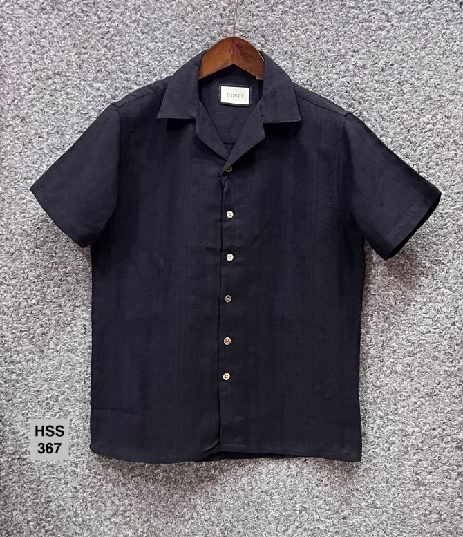 Gucci Cuban Solid Shirt 357