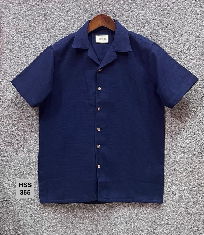 Gucci Cuban Solid Shirt 355