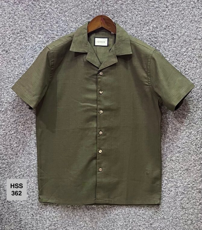 Gucci Cuban Solid Shirt 362