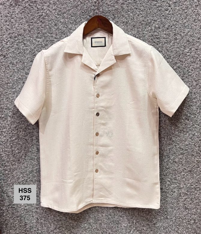 Gucci Cuban Solid Shirt 375
