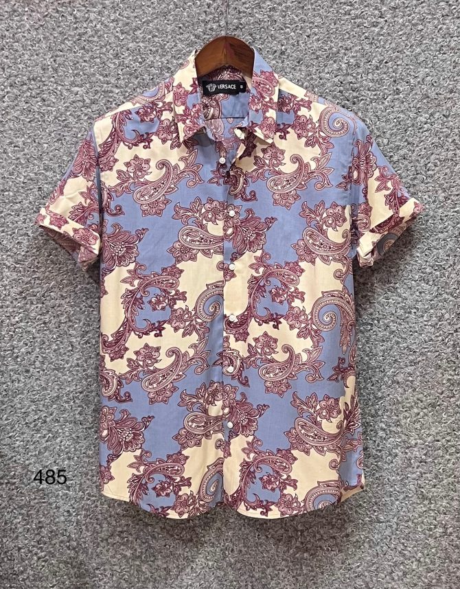 Versace Hawaii Print Shirt 485