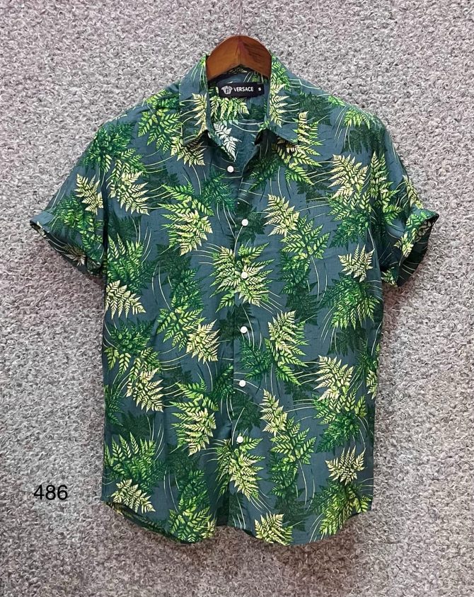 Versace Hawaii Print Shirt 486