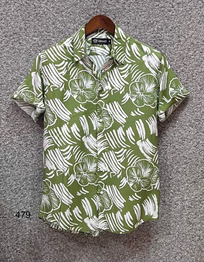 Versace Hawaii Print Shirt 479
