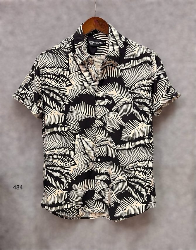 Versace Hawaii Print Shirt 483