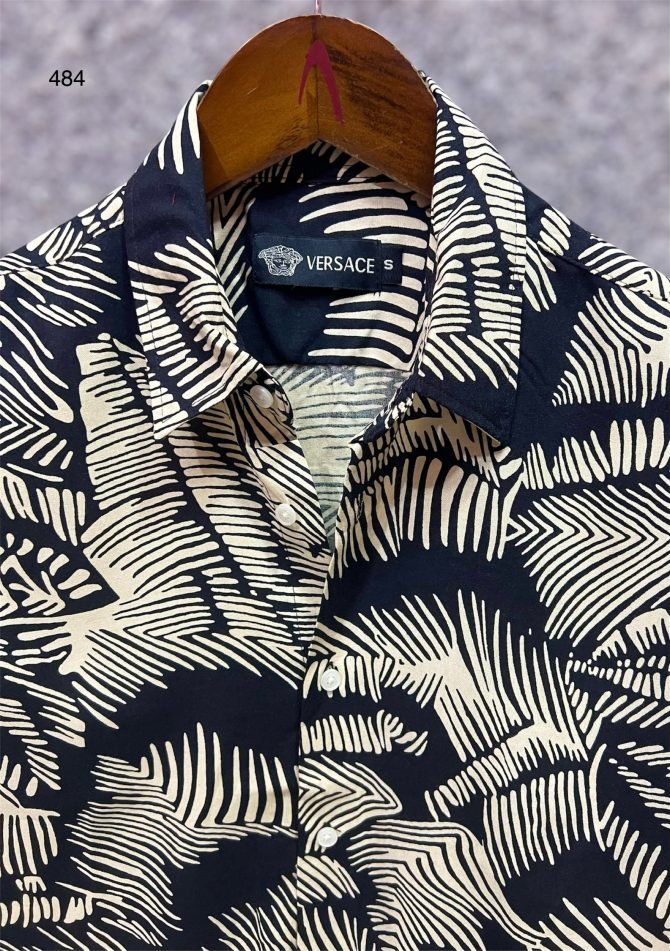 Versace Hawaii Print Shirt 483 - Image 2