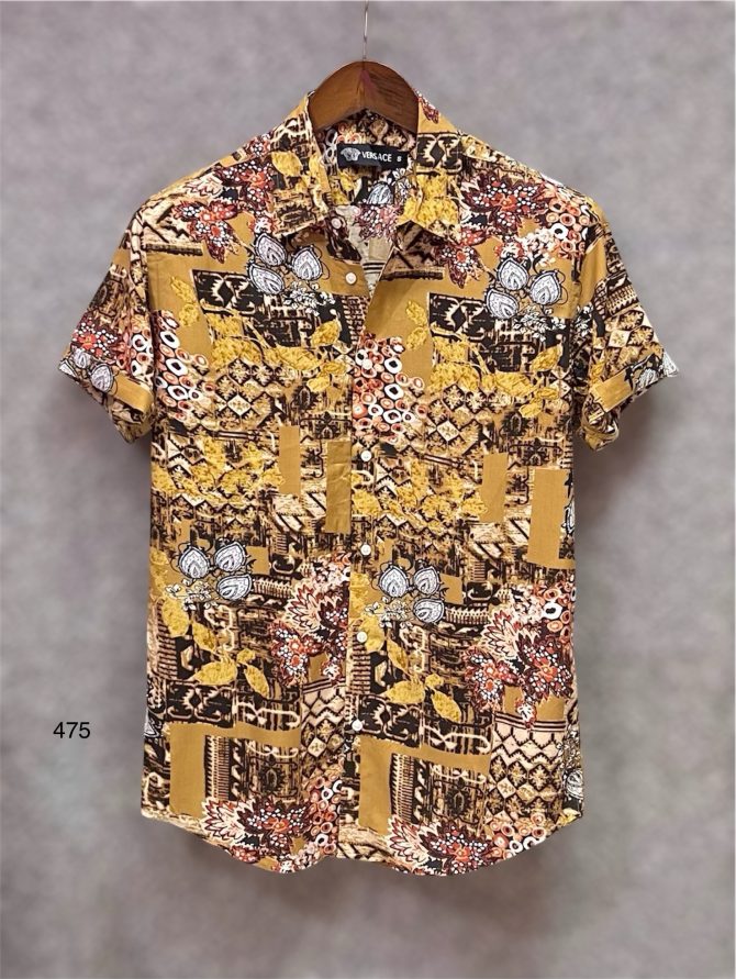 Versace Hawaii Print Shirt 475