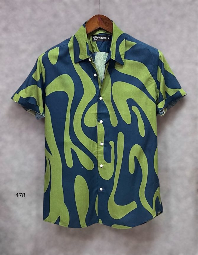 Versace Hawaii Print Shirt 478
