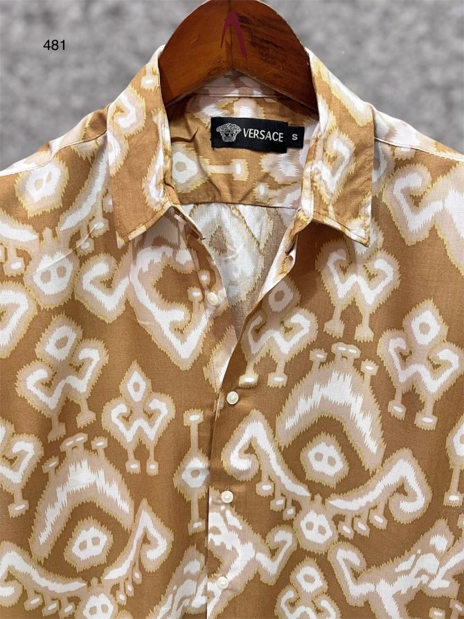 Versace Hawaii Print Shirt 481 - Image 2