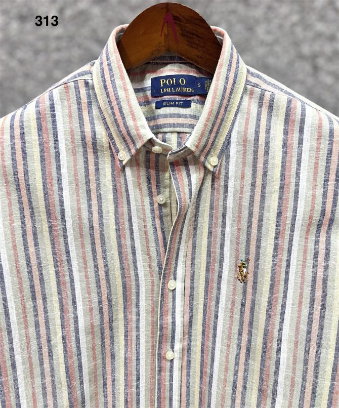 Ralph Lauren Stripe Shirt 313 - Image 2