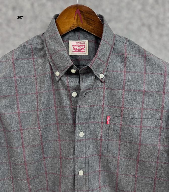 Levis Check Shirt 207 - Image 2