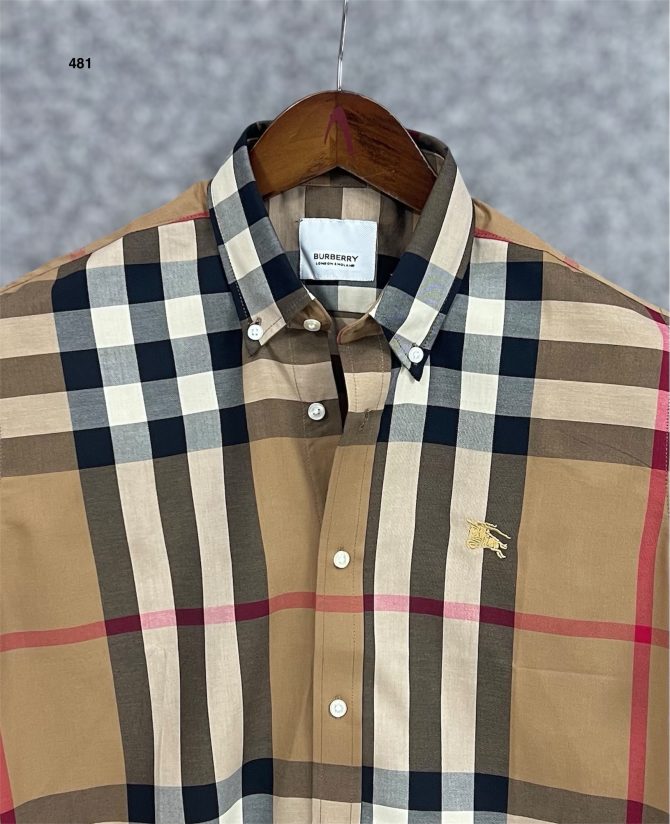 Burberry Signature Check Shirt with box 481 - Image 2