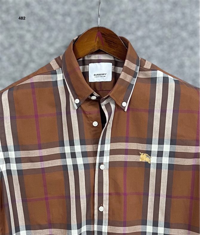 Burberry Signature Check Shirt with box 482 - Image 2